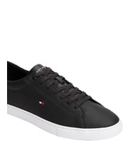 TOMMY HILFIGER ESSENTIAL LEATHER Leather sneakers black - Men&rsquo;s shoes - 5