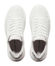 CALVIN KLEIN CHUNKY Leather sneakers - Women&rsquo;s shoes