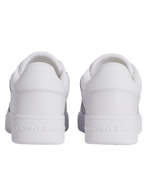 TOMMY JEANS Leather sneakers white - Men&rsquo;s shoes