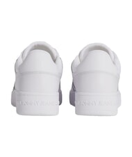 TOMMY HILFIGER TOMMY JEANS Leather sneakers white - Men&rsquo;s shoes - 4