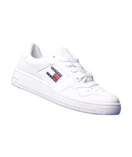 TOMMY HILFIGER TOMMY JEANS Leather sneakers white - Men&rsquo;s shoes - 6