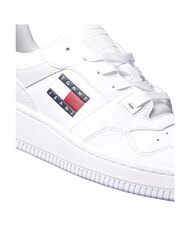 TOMMY HILFIGER TOMMY JEANS Leather sneakers white - Men&rsquo;s shoes - 7
