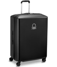 BENETTON By DELSEY UCB HARD Large Trolley Black - Rigid Trolley Cases - 3