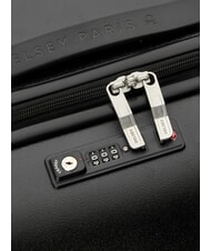 BENETTON By DELSEY UCB HARD Hand Luggage Trolley Black - Hand luggage - 5