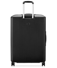 BENETTON By DELSEY UCB HARD Cabin + Medium + Large Trolley Set  Black - Trolley Set - 6