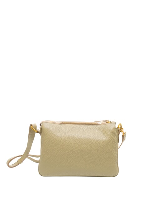 BROOKE Hammered leather shoulder bag willow - Women&rsquo;s Bags