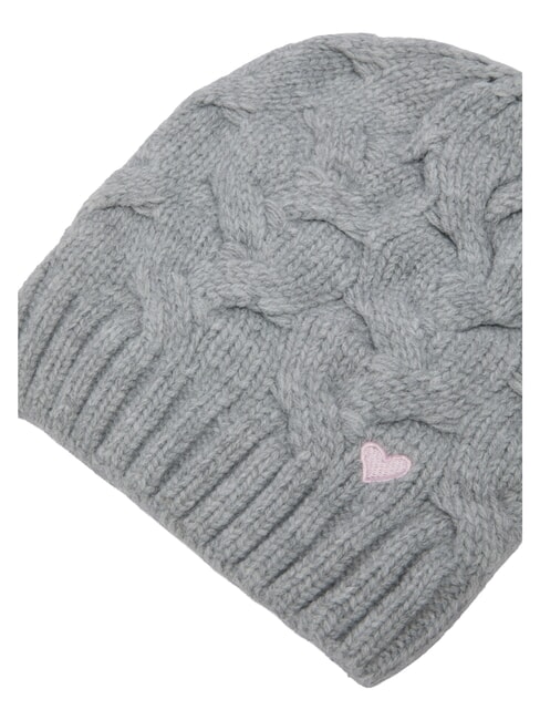 COLD WEATHER Hat with cuffed brim grey - Hats