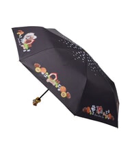BRACCIALINI BASIC Mini umbrella with manual opening black - Umbrellas - 2