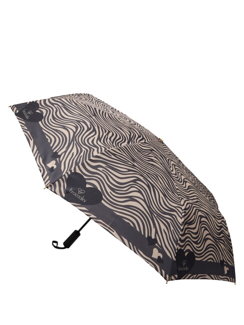 BASIC Mini umbrella with automatic opening zebra - Umbrellas