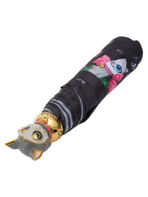 BASIC Mini umbrella with manual opening black - Umbrellas