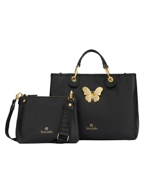 BETH JEWELS L Double handle handbag, with shoulder strap black - Women&rsquo;s Bags