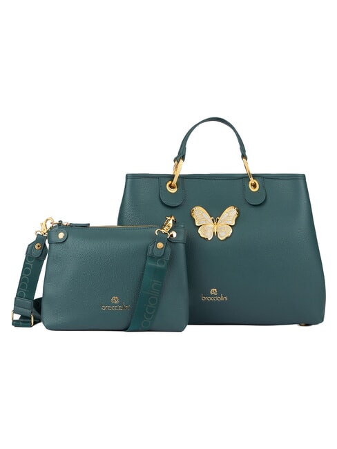 BETH JEWELS L Double handle handbag, with shoulder strap green - Women&rsquo;s Bags