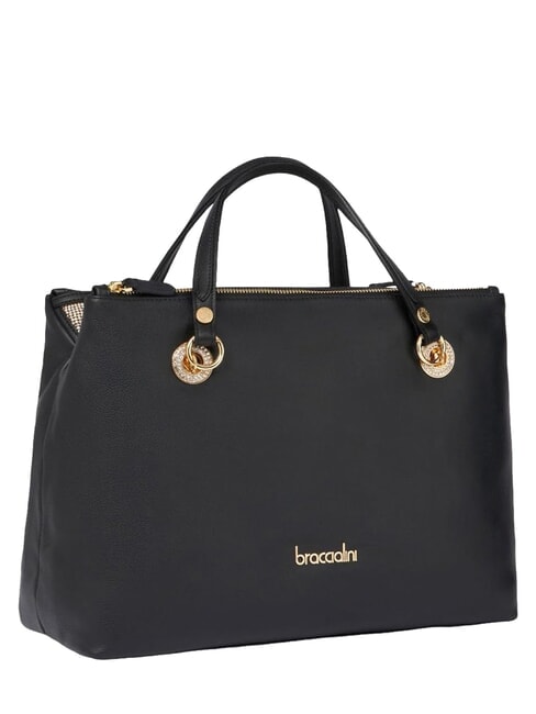 NORA Leather handbag with shoulder strap black - Women&rsquo;s Bags