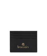 BRACCIALINI BASIC Flat leather card holder black - Women&rsquo;s Wallets - 2