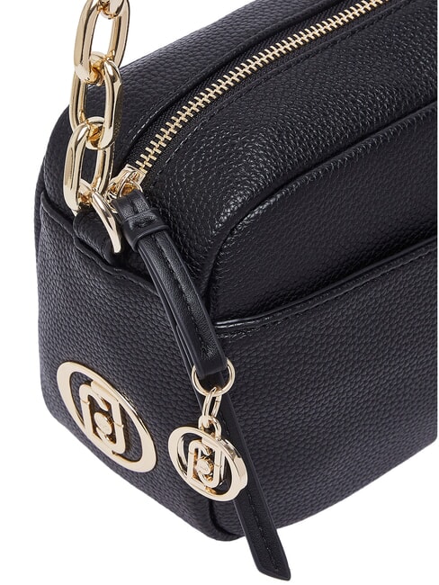 FAIZA Mini bag, with adjustable shoulder strap black/steel - Women&rsquo;s Bags