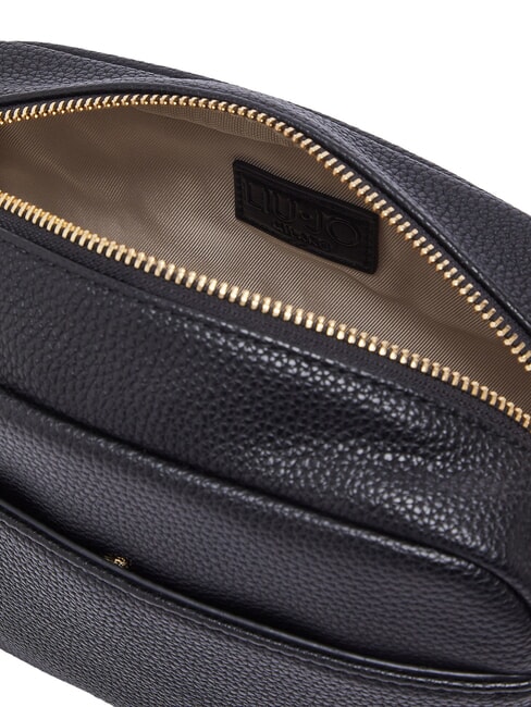 FAIZA Mini bag, with adjustable shoulder strap black/steel - Women&rsquo;s Bags