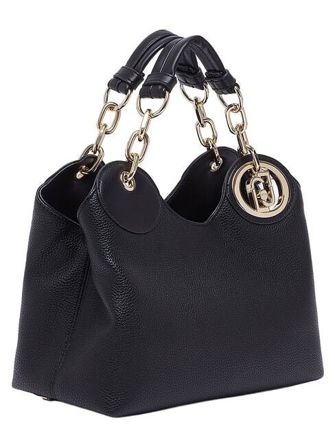 FAIZA Handbag, with shoulder strap black/brass gold - Women&rsquo;s Bags