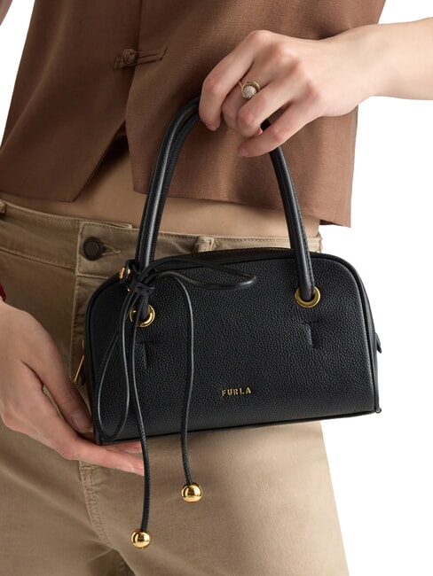 POPPY Mini handbag, with shoulder strap Black - Women&rsquo;s Bags