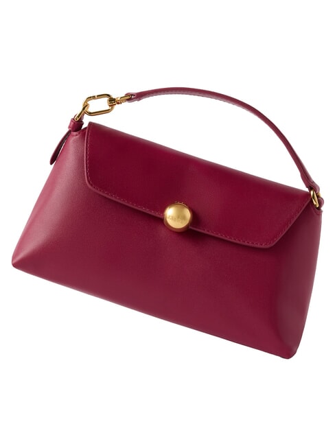 SFERA SOFT Leather handbag, with shoulder strap rhododendron - Women&rsquo;s Bags