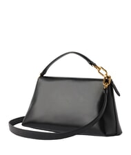 FURLA SFERA SOFT Leather handbag, with shoulder strap Black - Women&rsquo;s Bags - 3
