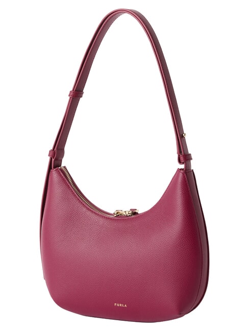 GOCCIA Hammered leather shoulder bag rhododendron - Women&rsquo;s Bags