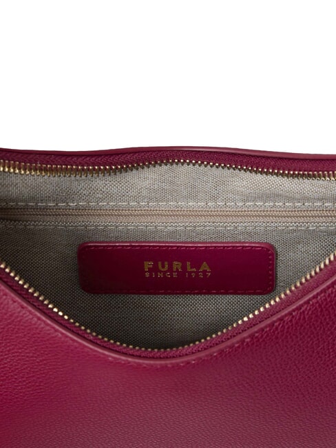 GOCCIA Hammered leather shoulder bag rhododendron - Women&rsquo;s Bags