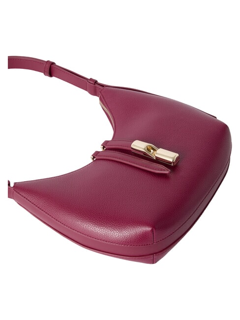 GOCCIA Hammered leather shoulder bag rhododendron - Women&rsquo;s Bags