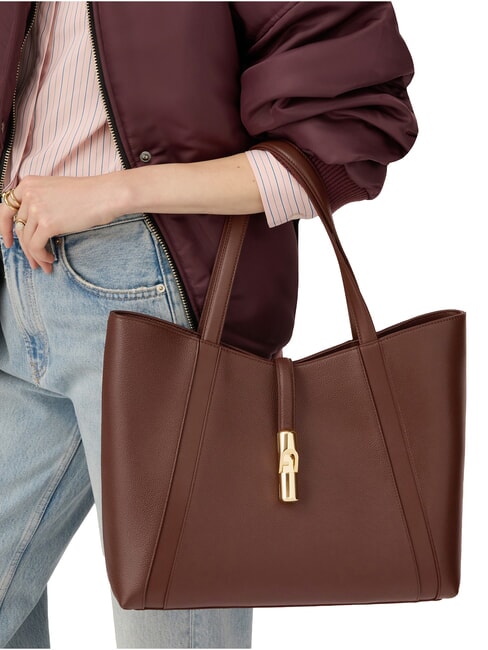 GOCCIA Shoulder bag, leather chocolate - Women&rsquo;s Bags