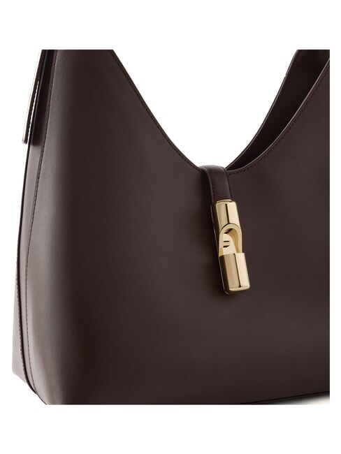 GOCCIA Leather shoulder bag chocolate - Women&rsquo;s Bags