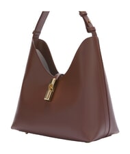 FURLA GOCCIA Leather shoulder bag chocolate - Women&rsquo;s Bags - 6