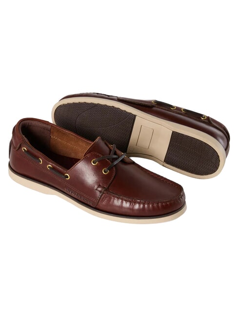 DECK LEATHER Leather moccasins dk brown - Men&rsquo;s shoes