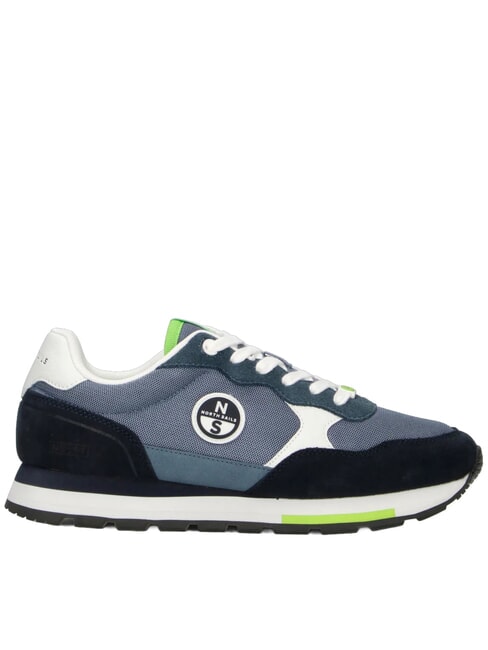 ROUTE Sneakers navy-lime - Men&rsquo;s shoes