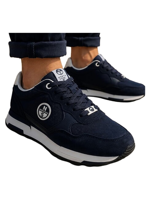 ROUTE Sneakers navy-white - Men&rsquo;s shoes