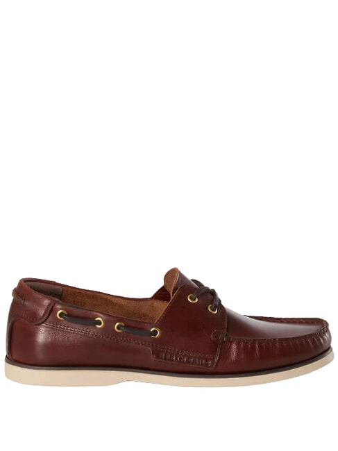 DECK LEATHER Leather moccasins dk brown - Men&rsquo;s shoes