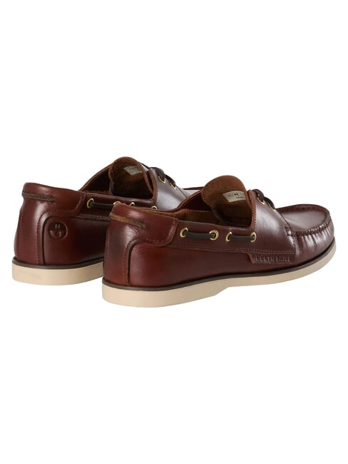 DECK LEATHER Leather moccasins dk brown - Men&rsquo;s shoes
