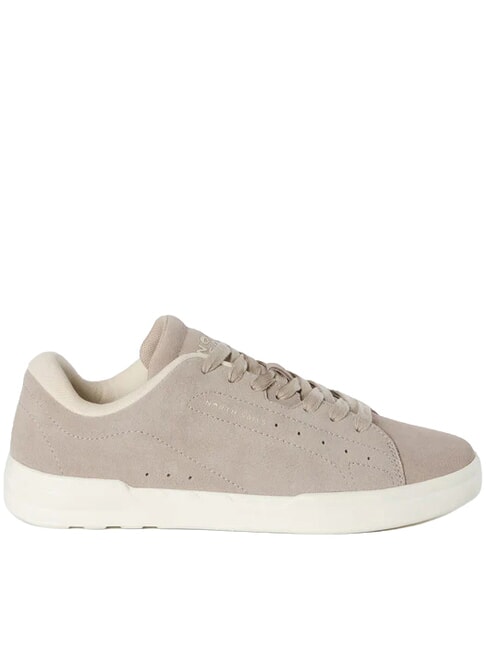 FENDER SUEDE Leather sneakers beige - Men&rsquo;s shoes