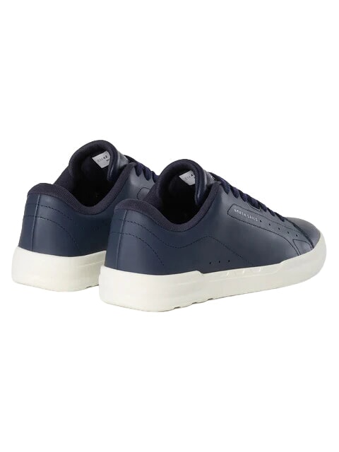 FENDER PLAIN Leather sneakers navy - Men&rsquo;s shoes