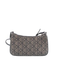 CALVIN KLEIN EMBLEM AOP Mini shoulder bag lotus beige / black aop - Women&rsquo;s Bags - 4