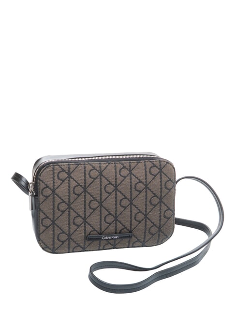 EMBLEM AOP Mini shoulder bag lotus beige / black aop - Women&rsquo;s Bags