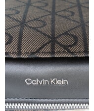 CALVIN KLEIN EMBLEM AOP Mini shoulder bag lotus beige / black aop - Women&rsquo;s Bags - 4