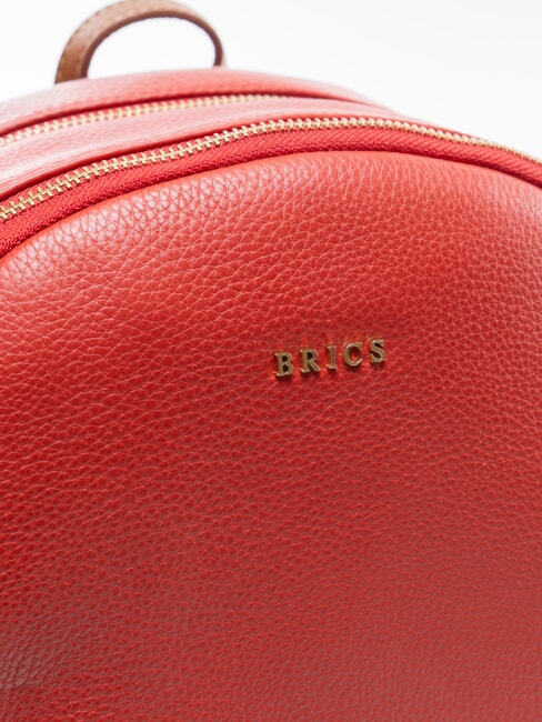 CREMONA Leather backpack, two compartments Red - Women&rsquo;s Bags