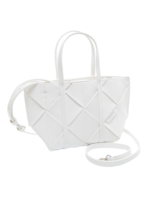 WOVEN Handbag with shoulder strap white alyssum - Women&rsquo;s Bags
