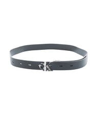 CALVIN KLEIN CK HARDWARE Reversible leather belt - Belts