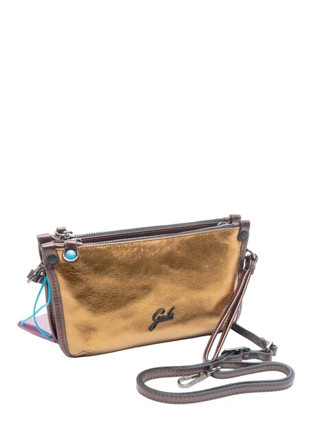 BELLA Mini shoulder bag, in leather desert comb. - Women&rsquo;s Bags