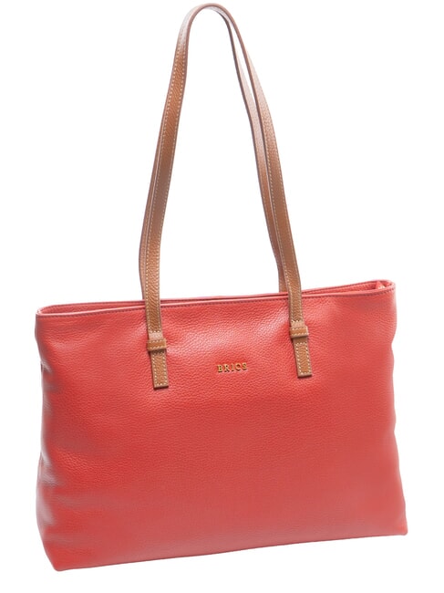 CREMONA S Leather shopping bag, shoulder bag Red - Women&rsquo;s Bags