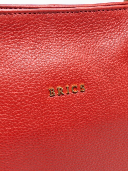 CREMONA S Leather shopping bag, shoulder bag Red - Women&rsquo;s Bags
