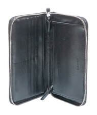 CALVIN KLEIN EMBLEM AOP Large zip-around wallet lotus beige / black aop - Men&rsquo;s Wallets - 2