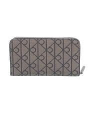 CALVIN KLEIN EMBLEM AOP Large zip-around wallet lotus beige / black aop - Men&rsquo;s Wallets - 3