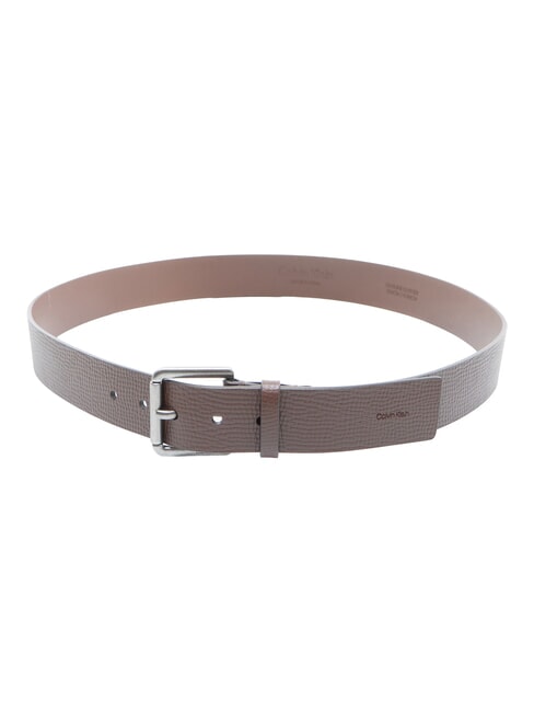 CASUAL ROLLER Leather belt ck chestnut brown / antique s - Belts