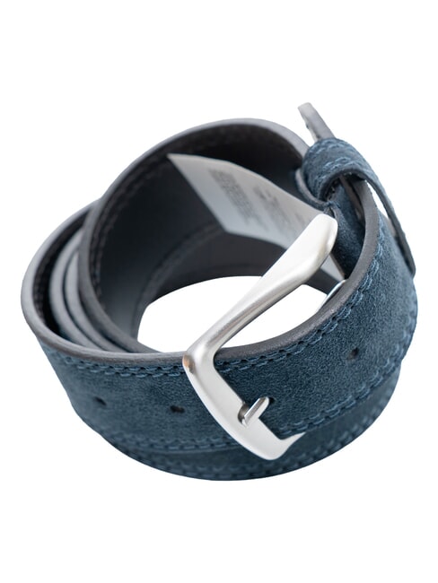 CASUAL Leather belt blue - Belts